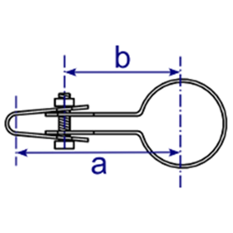 170 - Attache grille simple
